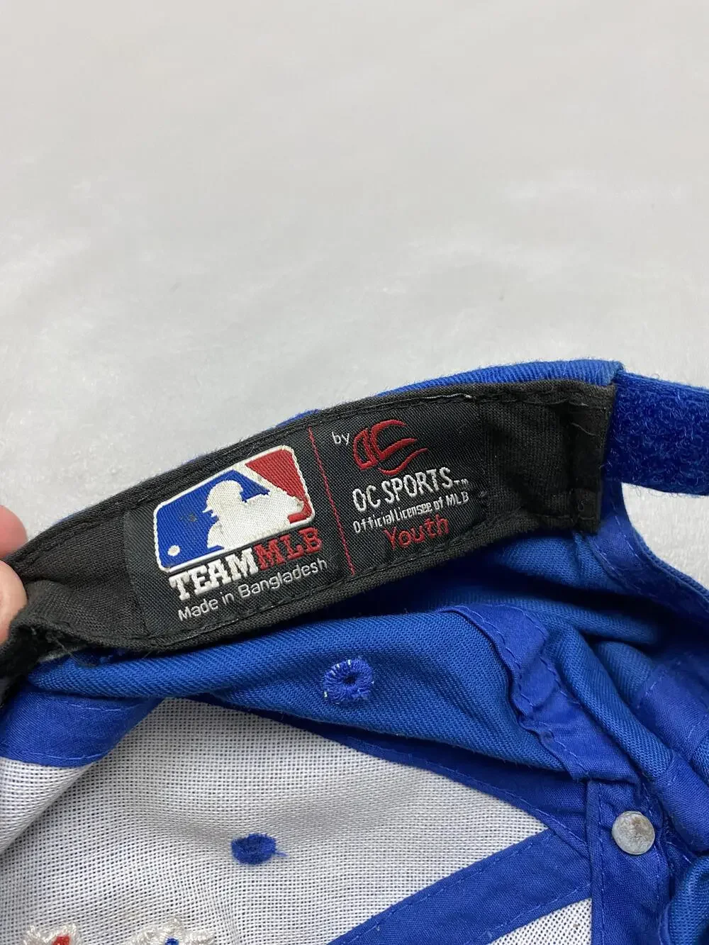 Toronto Blue Jays Hat Cap Strap Back One Size Blue Team MLB Baseball Cap Youth